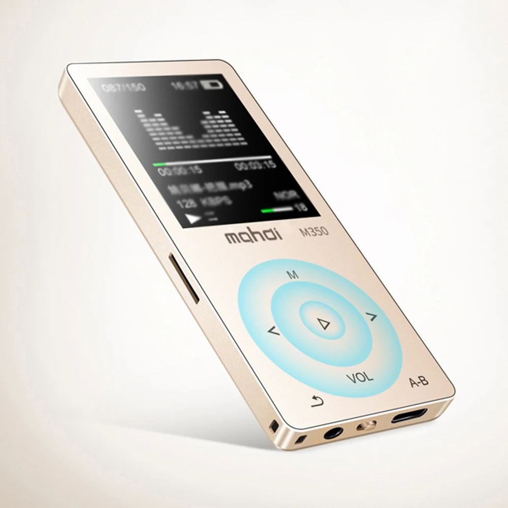 Mahdi M350 MP3-плеер металлический спортивный мини портативный аудио 4G/8G музыкальный плеер