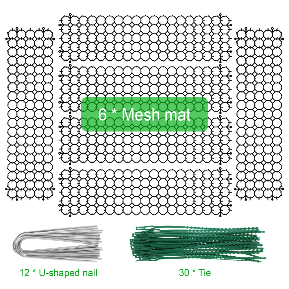 610 pcs garden prickle strip dig stop cat repellent deterrent mat anti cat prickle strips keep cat away digging climbing spike free global shipping