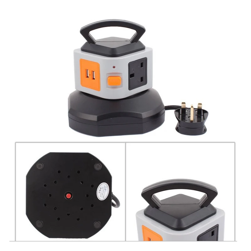 Штепсельная Вилка для вертикальной электрической вилки штепсельная розетка 3