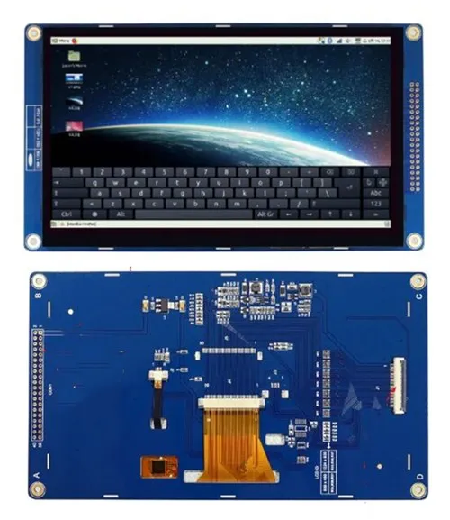 7 0 дюймовый 40PIN TFT LCD емкостный сенсорный экран с адаптером платы FT5426 800*480 I2C + 24Bit RGB