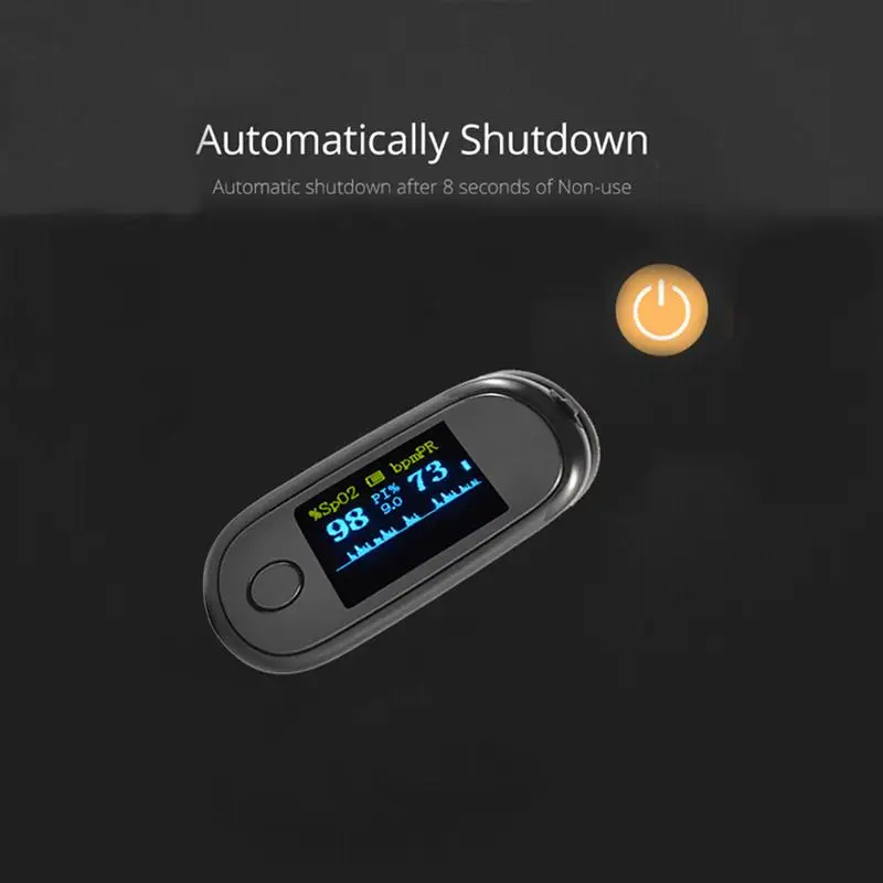 USB Charing оксиметр зажим для пальца кислородный монитор пульса Пульсоксиметр