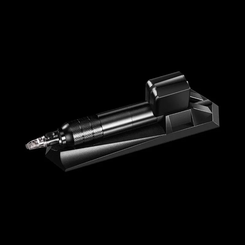 Pro X6 перезаряжаемая Беспроводная поворотная ручка тату машина Картридж ручка швейцарский мотор 2 аккумуляторные батареи