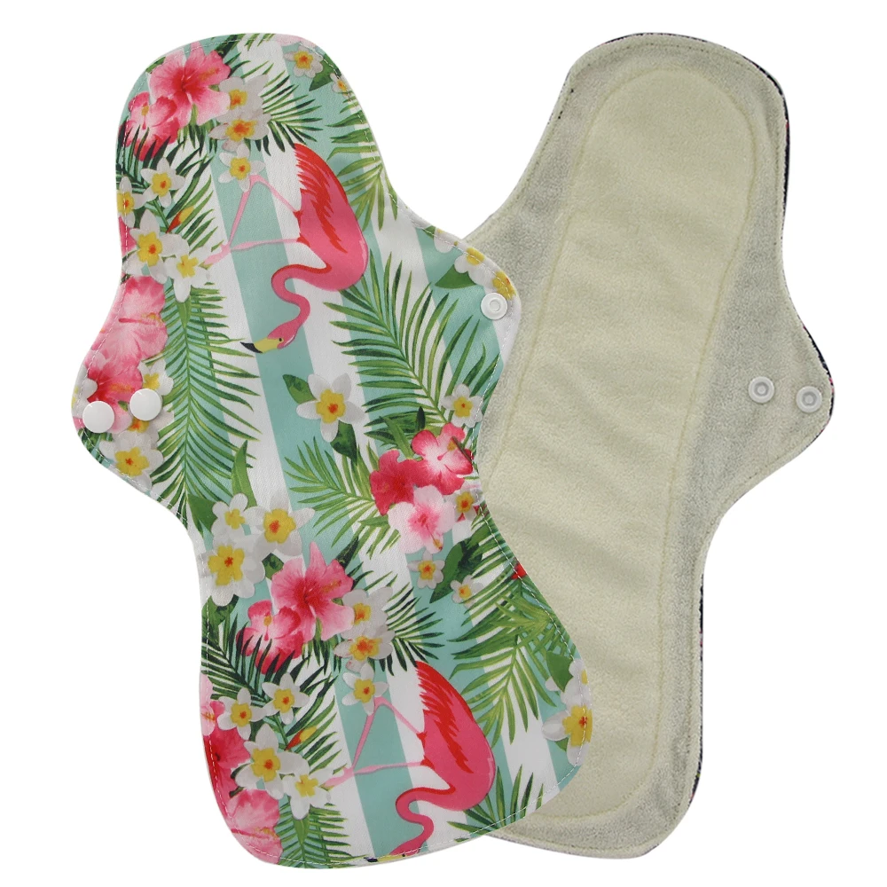 Сверхбольшие гигиенические прокладки 3 шт. бамбуковый древесный уголь тяжелые