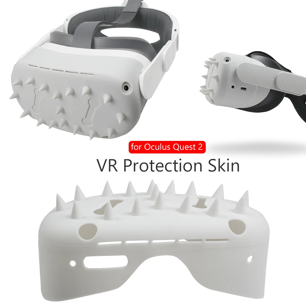 

Силиконовые очки виртуальной реальности VR защита кожного Покрова гвардии для Oculus Quest 2 виртуальной реальности Камера объектив защитная обо...