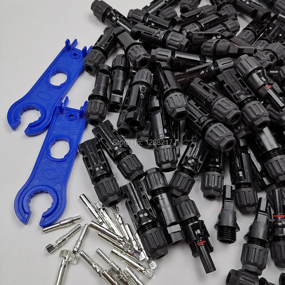 Бесплатная доставка! 40 пар мужские и женские Солнечные Разъемы|Соединители| |