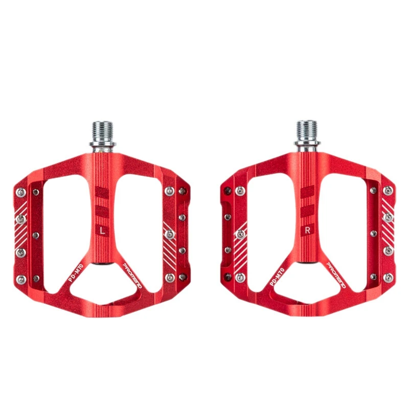 

PROMEND Bike Pedals Ultralight Pedal DU Bearing Pedals Platform Bike Part for MTB Road Bike