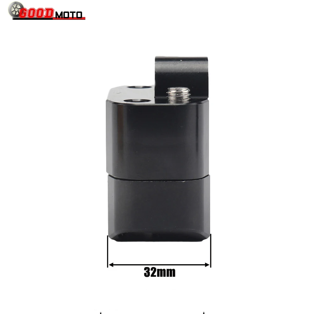 Крепление-адаптер для мотоциклетной ручки 7/8 - 1 1/8 универсальные Твердые