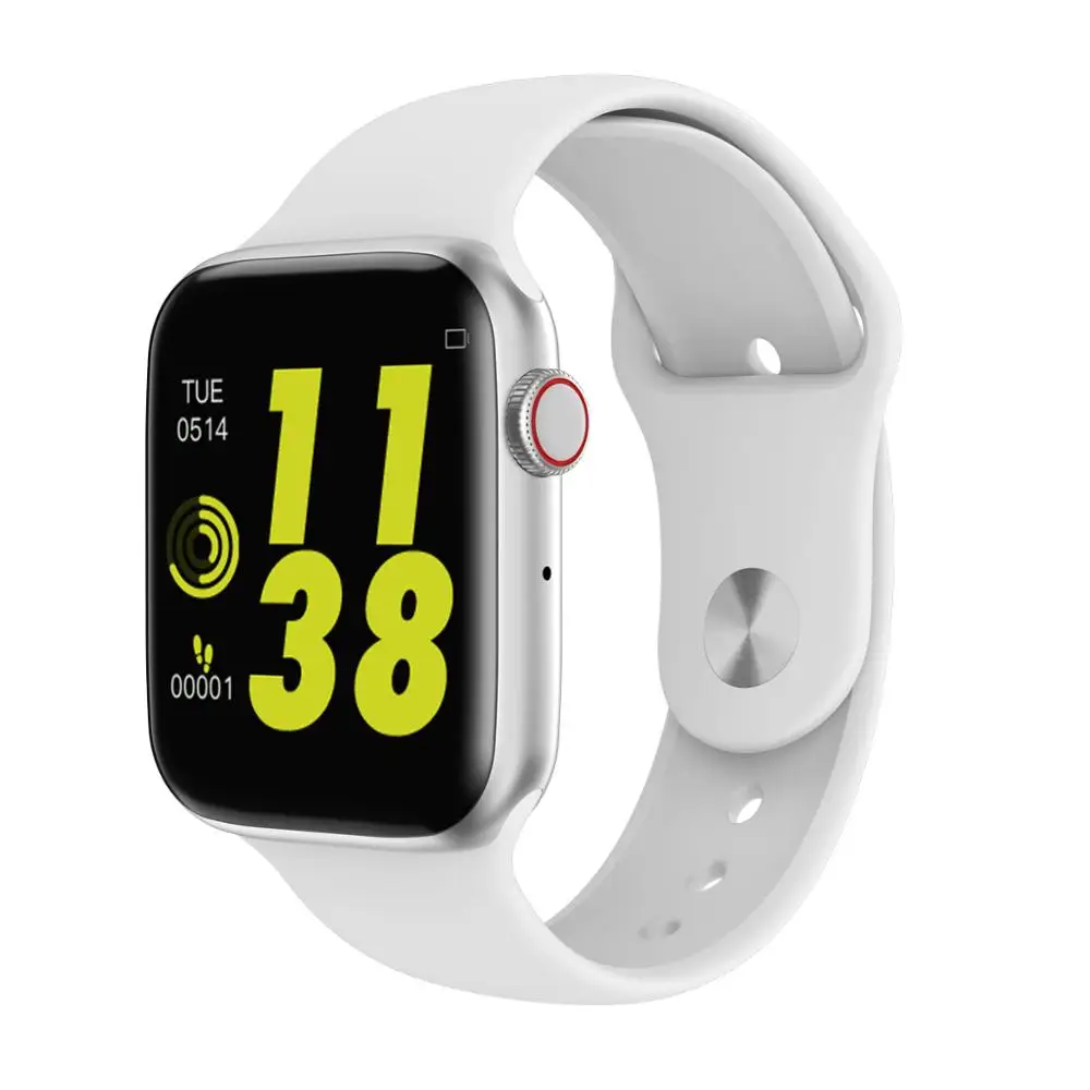 sliver smartwatch Смарт Браслет для проверки сердечного ритма 8 9 10 Смарт-часы для мужчин Смарт-часы ECG PPG Reloj Inteligente Smartwatch 44 мм чехол для часов для Apple Watch 4 IOS - Цвет: sliver smartwatch