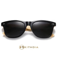 kithdia bamboo sunglasses men wooden sun glasses women brand original wood temple glasses oculos de sol masculino