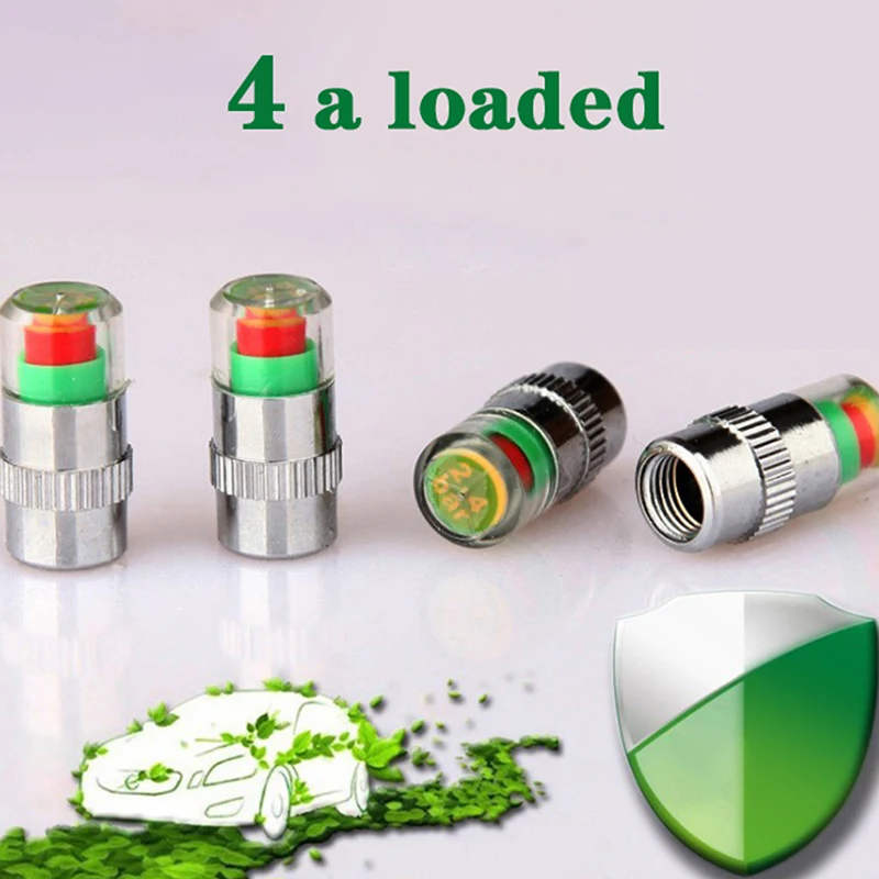 

car auto tire pressure monitor tire gage alert sensor indicator valve cap sensor 100% Brand New and High Quality