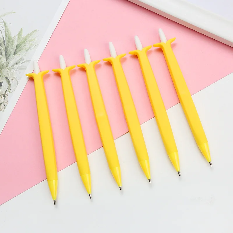 Cute Carrot Automatic Drawing Pen School Writing Supplies Stationery Gift