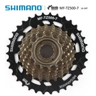 Новинка Shimano TOURNEY MF-TZ500 7 скоростей MTB несколько кассетсвободное колесо 14-28T 14-34T дорожный складной велосипед велосипедные запчасти