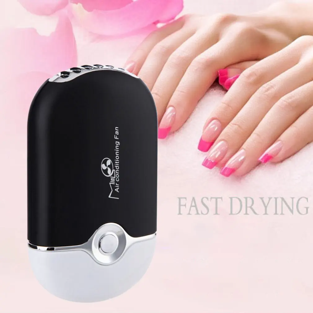 

Grafting Planting False Eyelash Blower Mini Handheld Air Conditioner Small Fan Usb Charging Leafless Fan Appliance