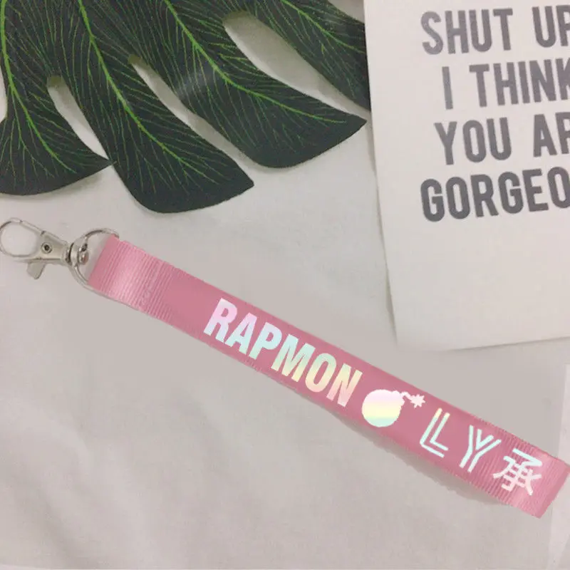 Брелок KPOP Bangtan Boys лазерный шнурок с персонажами брелок надписью Love Yourself Jung Kook V SUGA