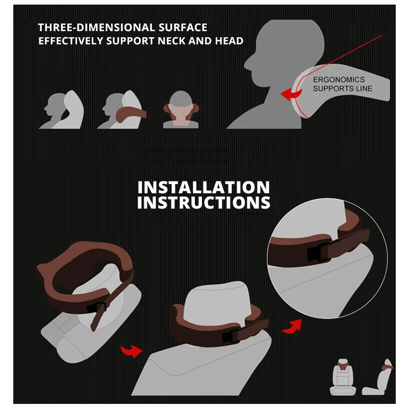 подушка для авто подголовник автомобиля под шею|cushion headrest|cushion neckcushion seat |