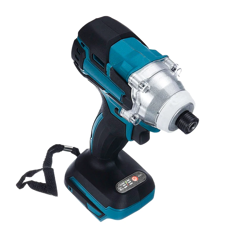 18V 520 N.m Cordless Electric Screwdriver Speed Brushless Impact Wrench Rechargable Drill Driver LED Light With Makita Battery |