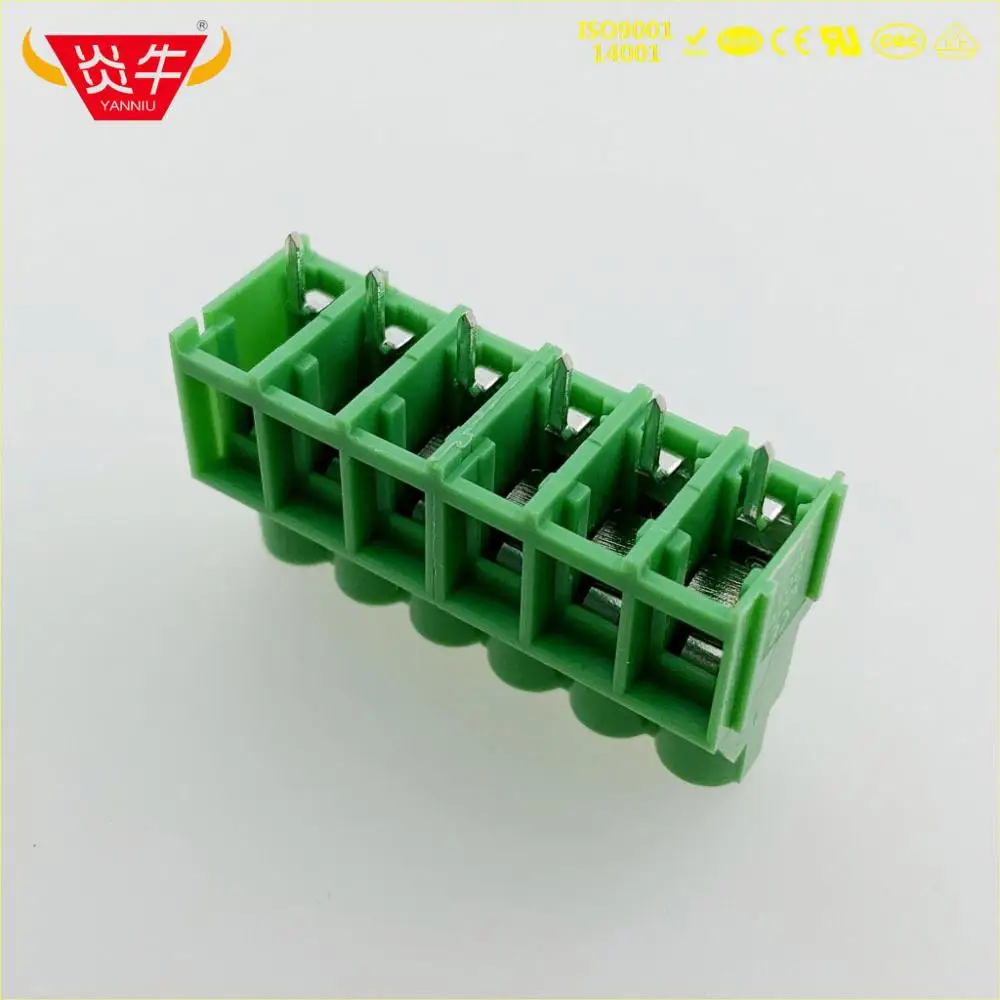 KF7620 7,62 2P 3P PCB универсальные Винтовые клеммные блоки DG636 7,62 мм 2PIN 3PIN MKDS5/2-7,62 1868076 Феникс контакт DEGSON KEFA