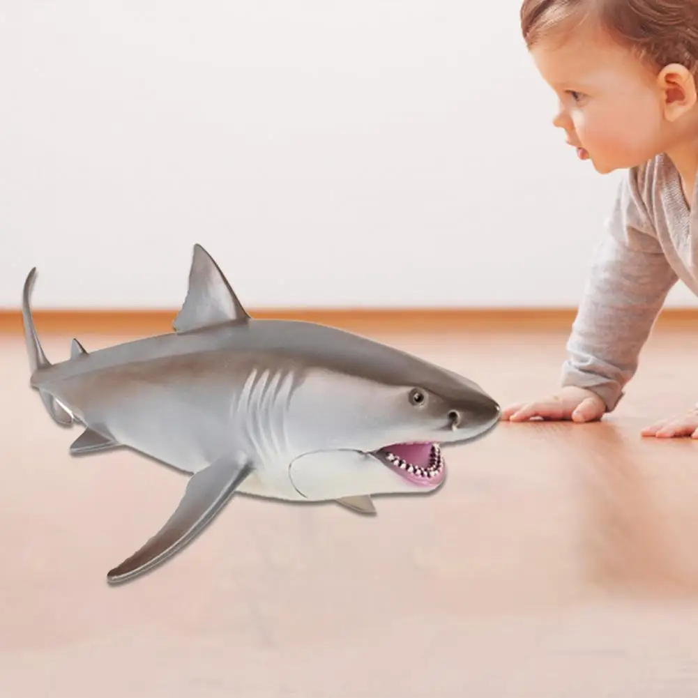 Обучающая игрушка в виде акулы для детей подарок обучения имитация развивающая