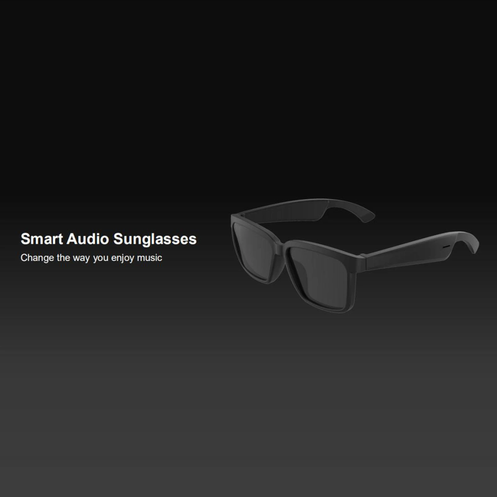 저렴한 지능형 핸즈프리 통화 Bluetooth 무선 선글라스 안티 블루 라이트 안경 스테레오 헤드폰 음악 헤드셋 안경