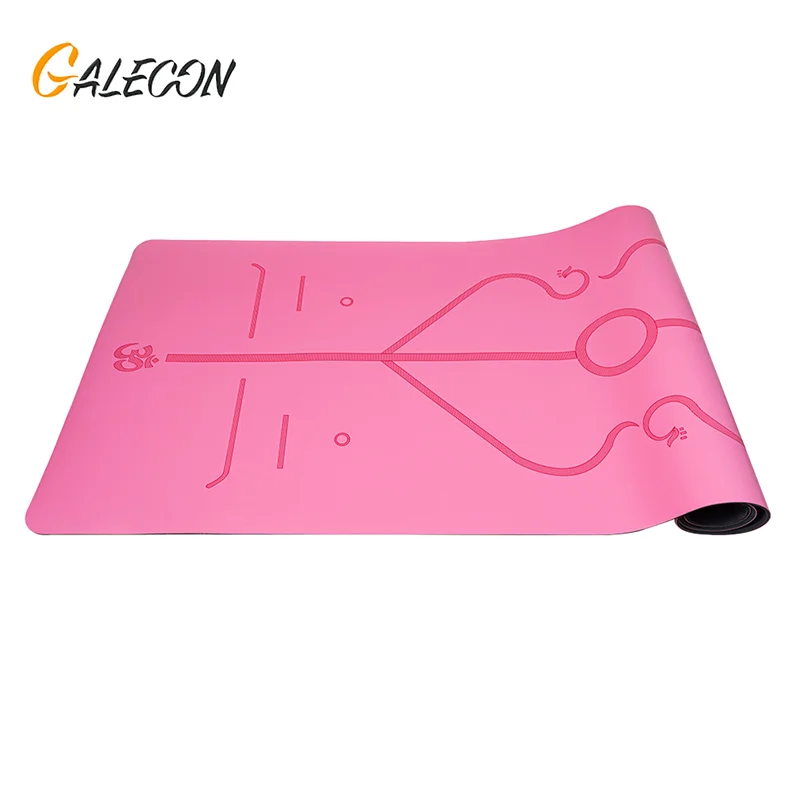 

Natural Rubber Pu Yoga Mat High-Grade Non-Slip Multi-Layer Comfort Exercise At Home Pilates Exercise Fitness Accessories Sport