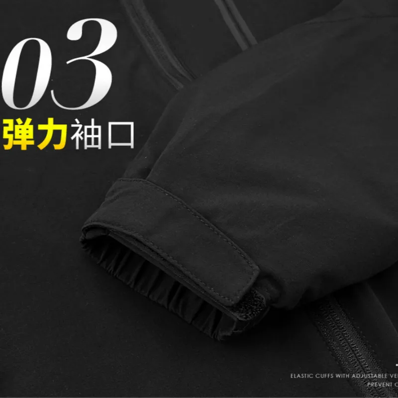 Мужская куртка для гольфа спортивная со съемным капюшоном ветрозащитная и