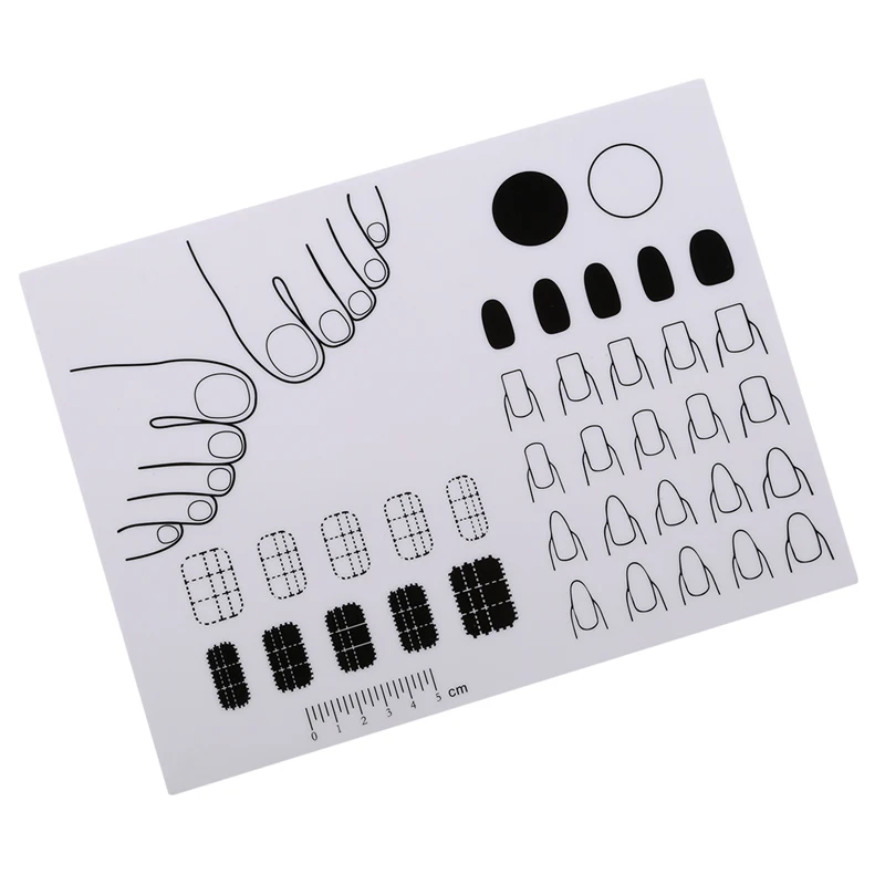 1 шт. силиконовый коврик для ногтей маникюра | Красота и здоровье