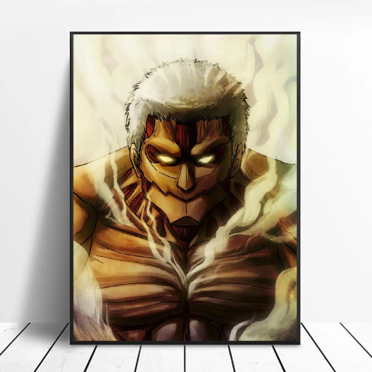 Армированный Титан искусство At армированный на холсте плакат домашний декор