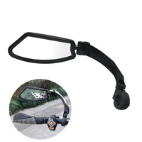 bicycle rearview handlebar mount flexible mirror 360 degree rotate mtb road bike safety cycling back sight bike reflector mirror