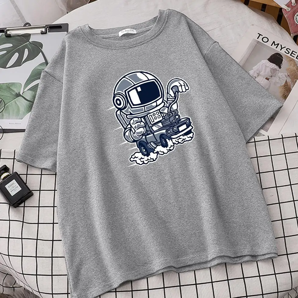 

Astronaut Women Summer Ulzzang T Shirts Camisetas De Mujer Sleeve Tee Harajuku Shirt Oversized Tshirts Tops Ete Roupas Femininas