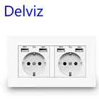 Розетка USB Delviz, 4 usb-порта, 16 А, 4 USB-порта