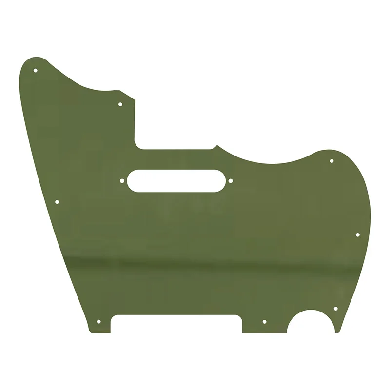 

Pleroo Parts For US Fd Custom Standard 8 Screw Holes Telemaster Guitar Pickguard Scratch Plate Golden Mirror