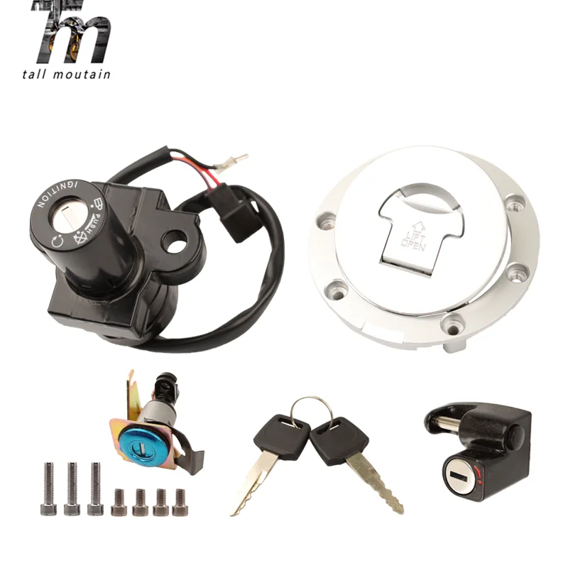 

For Honda CB400 CB 400 1992-1998 1993 1994 1995 1996 Accessory Motorcycle Fuel Gas Cap & Ignition Switch Lock Key Set