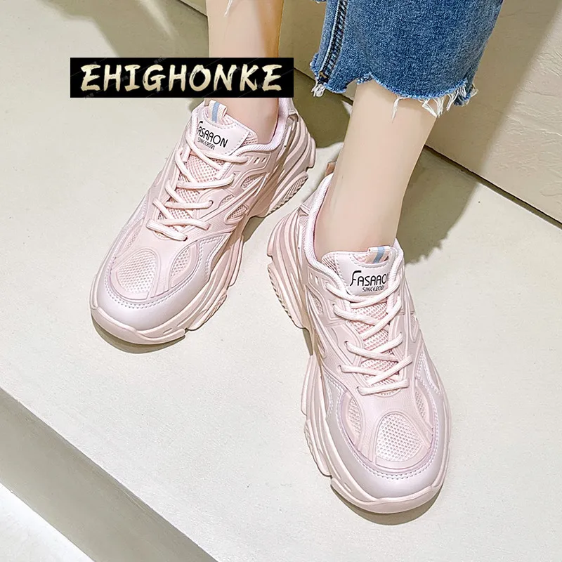 

2021 Platform Sneakers White Women 's Vulcanized Shoes 's Luxury Tennis Feminino Zapatos Mujer Y8 Running Shoes FORCE Spring2019