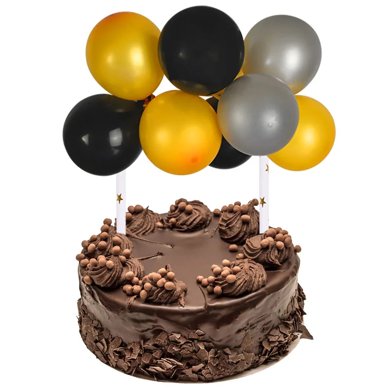 1 комплект Творческий 5 дюймов воздушных шаров тортов и фигурки жениха невесты