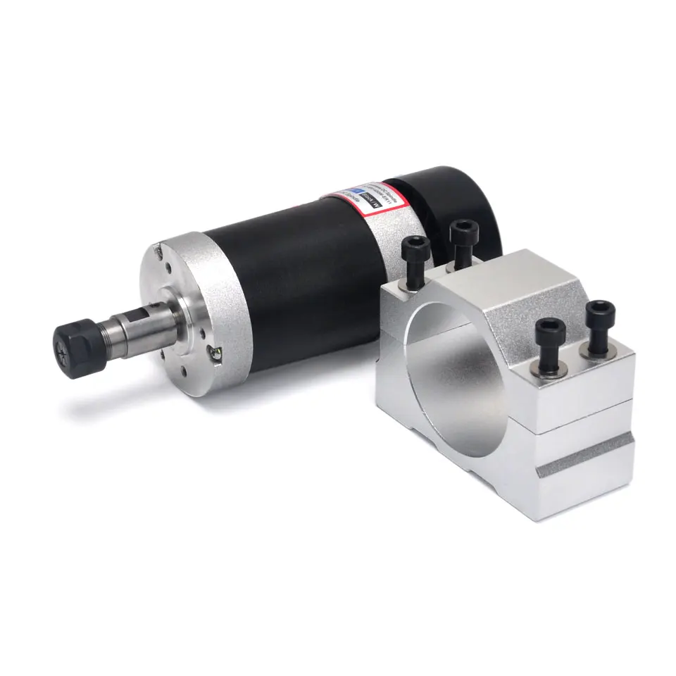 

Daedalus CNC 400W Spindle Motor Old Version Chuck ER11/ER16 Collet 48 DC Motor Air Cooled With 55mm CNC Spindle Motor Clamp