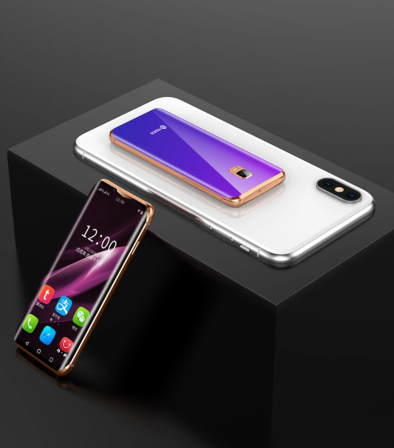 Anica K-Touch i10s mini 4G смартфон 3,5 дюймов 3 ГБ ОЗУ 32 ГБ/64 Гб ПЗУ Android 8,1 года с функцией Wi-Fi точки доступа, маленький кожаный мобильный телефон