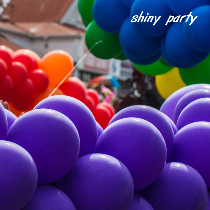 

Candy Giant Latex Balloons Happy New Year Birthday Party Wedding Valentine's Day Baby Shower Pastel Purple Balloon Wholesale