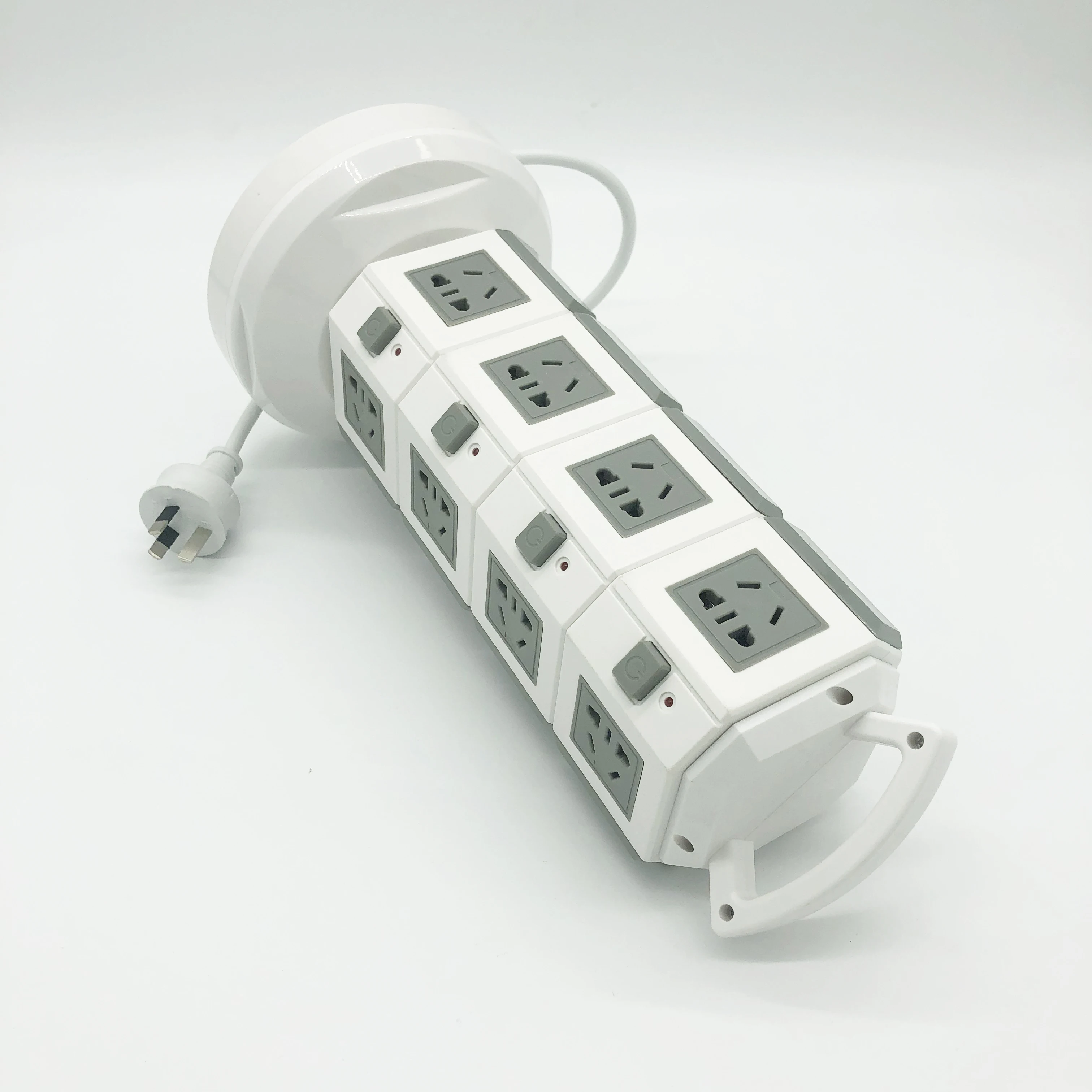 Башня USB power Strip вертикальные мульти розетки 15 AC AU розетка USB розетка с 2 портами usb с 2 m/6.5Ft Удлинительный шнур