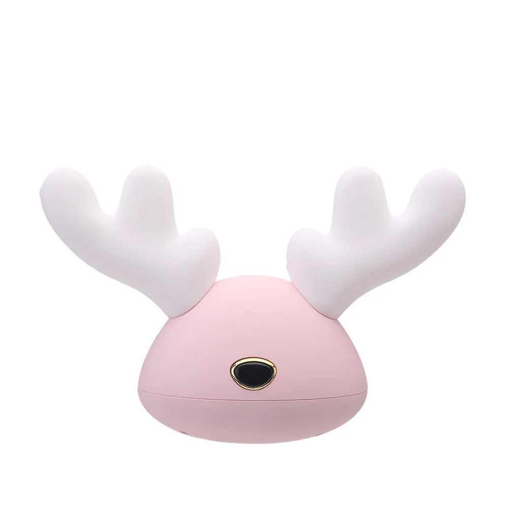 USB charging colorful warm light lovely holiday night elk LED Xmas decoration lamp children's gift sleep | Лампы и освещение