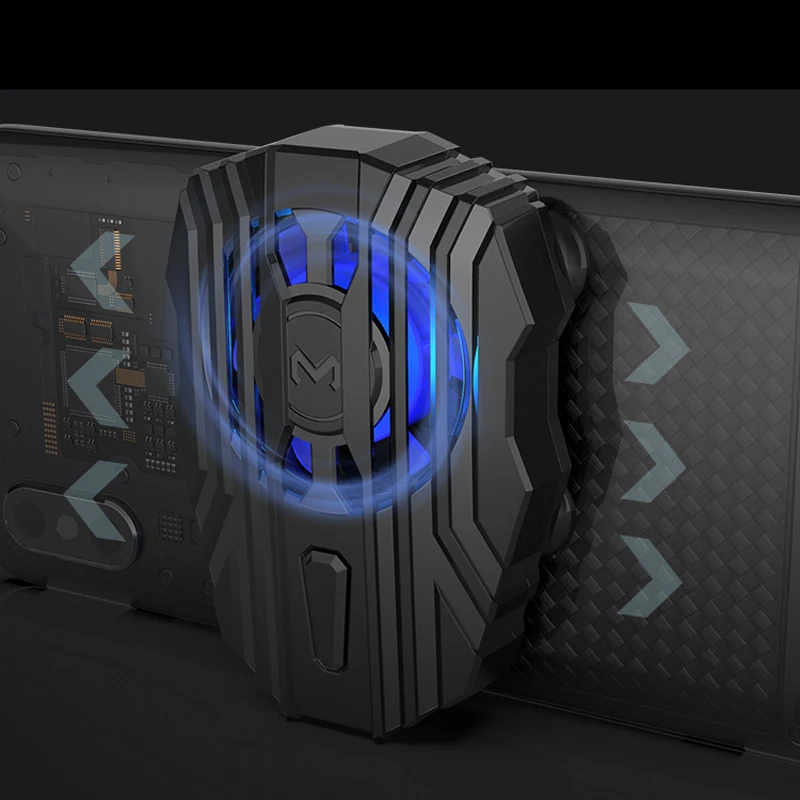 MEMO мобильный телефон кулер PUBG контроллер ручка светодиодный светильник