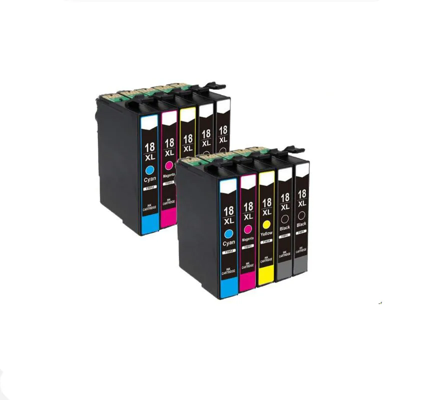 10 чернильных картриджей для совместимых принтеров EPSON 18XL T1811 T1816 XP312 XP205 XP225 XP212 XP215