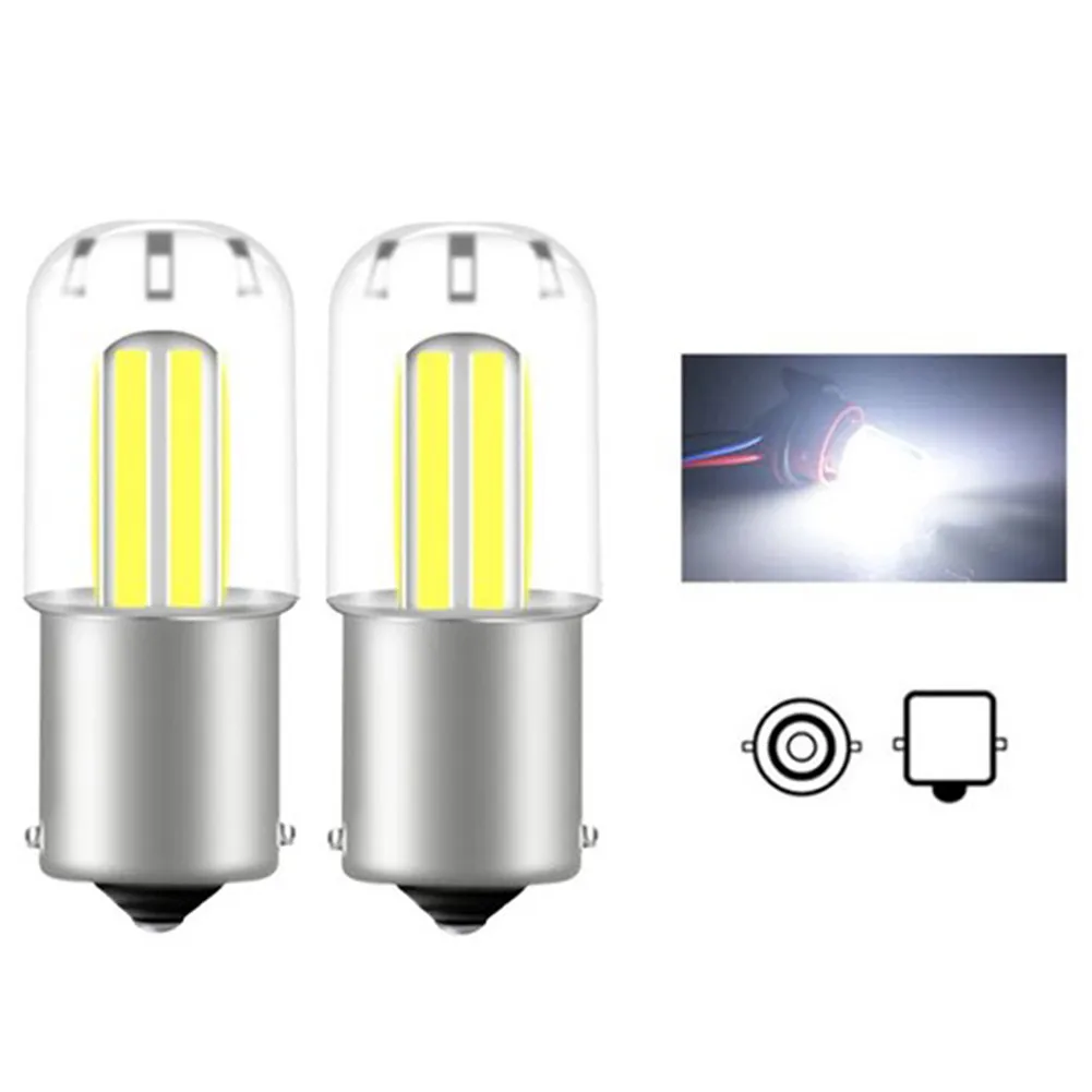 

2pcs LED P21W Car Brake Lights Reversing Lights LED Turn Lights Reverse Lamp Daytime Running Signal Bulbs COB 1156