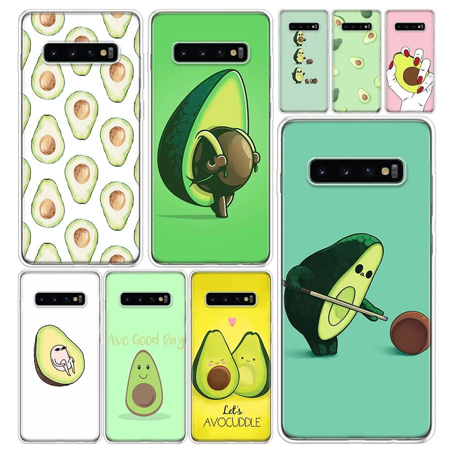 Забавный Tumblr авокадо чехол для телефона Samsung Galaxy S20 Ultra S10E S9 S8 S7 S6 Note 10 9 8 J4 J6 J8 Pro Plus +