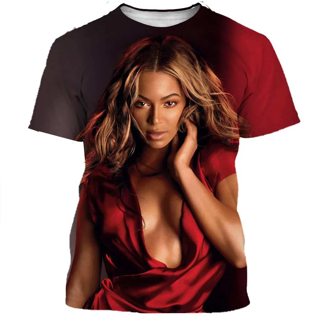Мужская и женская футболка Beyonce/Britney spees модная уличная в стиле хип хоп с 3D принтом