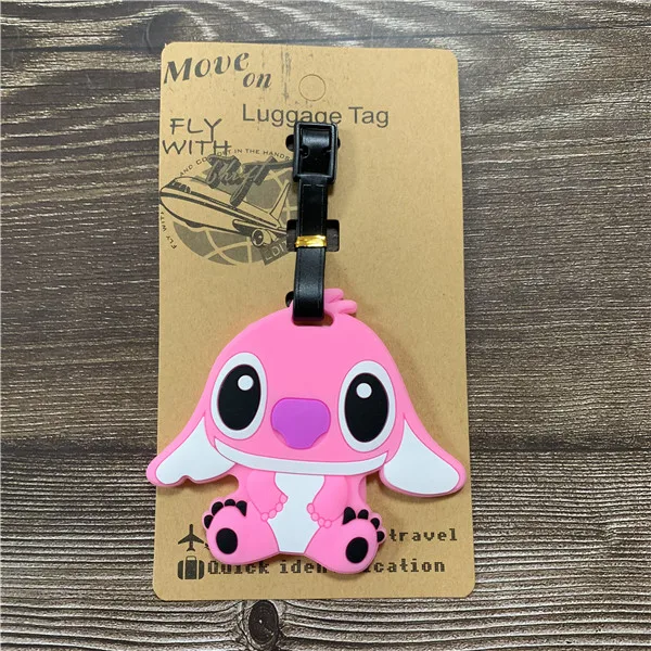 see chart IVYYE Stitch Eeyore аниме аксессуары для путешествий багажная бирка на чемодан ID адрес портативный держатель тегов багажная этикетка Новинка - Цвет: see chart
