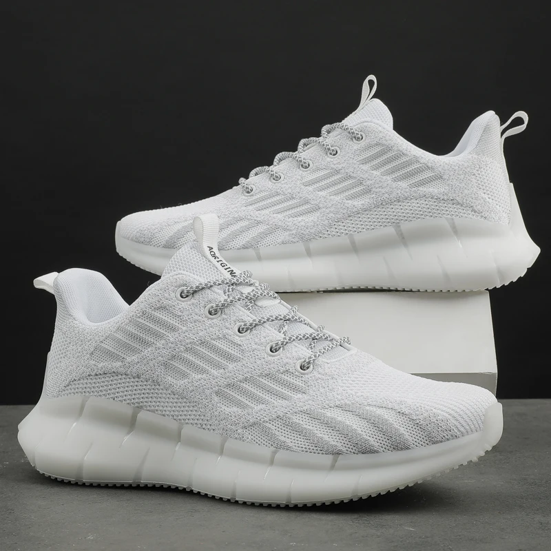 

Sapato Casual Mens Casual Shoes Hot Sale Leisure Men 2020 Comfortable Breathable Fashion Sneakers Mesh For Sneaker Work Black