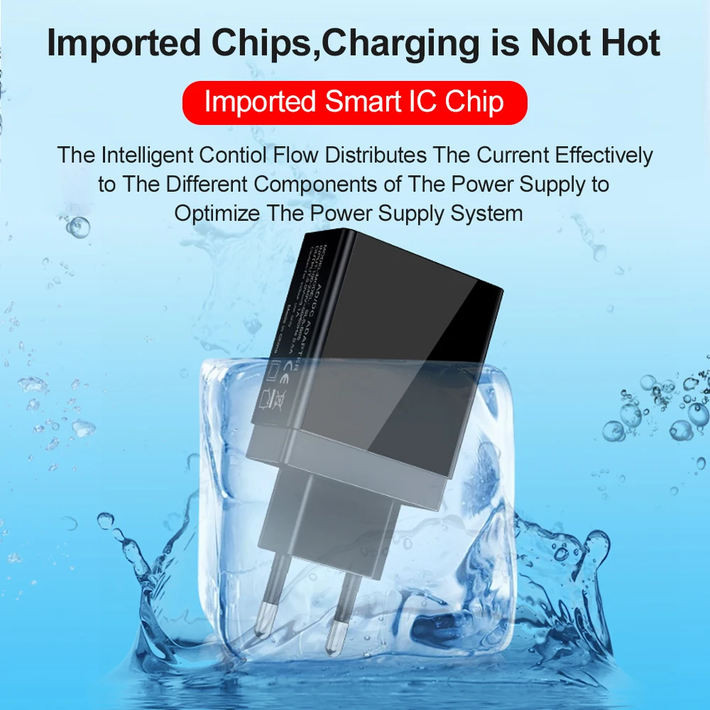 Quick Charge 3.0 USB Charger Wall Mobile Phone Charger Adapter for iPhone 12 pro MAX 11 QC3.0 Fast Charging for Samsung Xiaomi