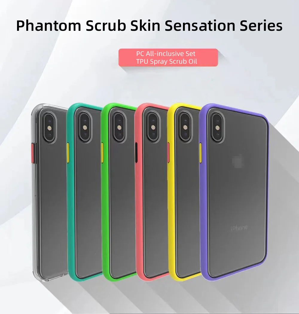 Матовый чехол для телефона iPhone 11 Pro 6s 7 8 Plus X XR XS Max тонкий мягкий прозрачный яркий