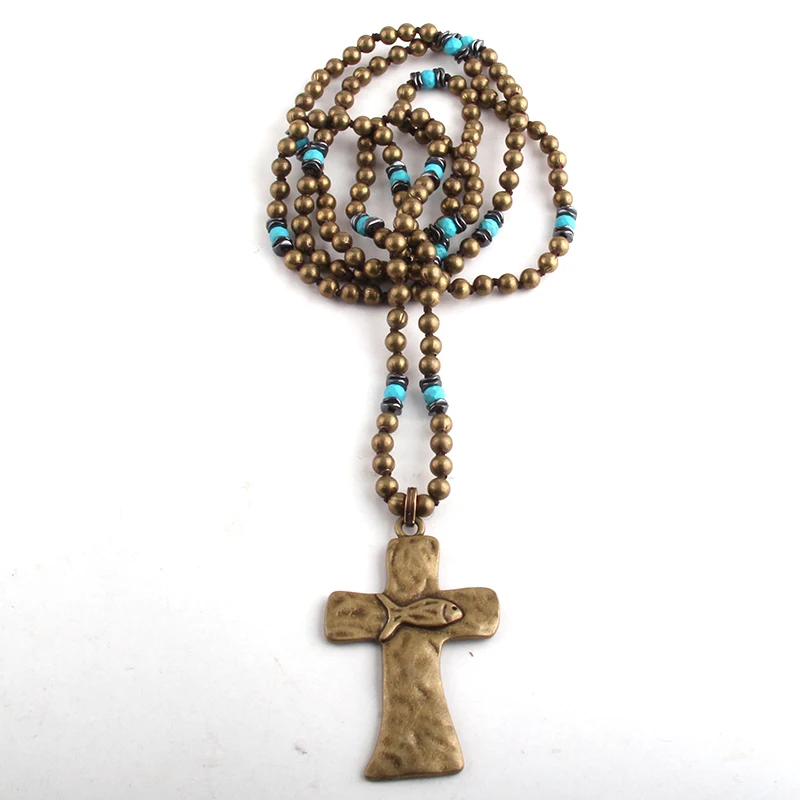 Модные богемные этнические ювелирные изделия 6 мм Металлические бусины/Турк