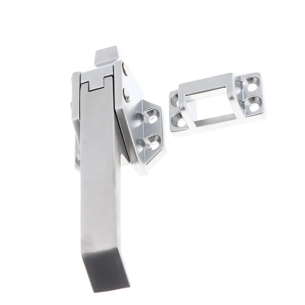 

Zinc Alloy Spring Loaded Walk In Freezer Cooler Door Handle Latch for Industrial Application